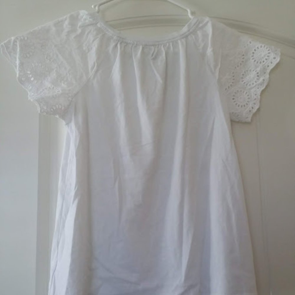 Cat & Jack Girls White Blouse